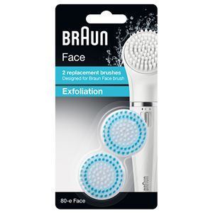 Braun（ブラウン） フェイス専用脱毛器 SE810用 角質ケアブラシ 80-E-FACE