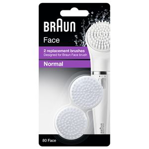 Braun（ブラウン） フェイス専用脱毛器 SE810用 毛穴すっきり洗顔ブラシ 80-FACE